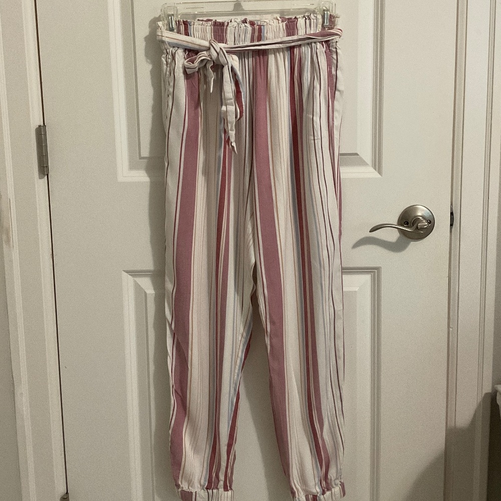 Romper Striped Pants